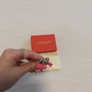 James Avery bow ring and necklace